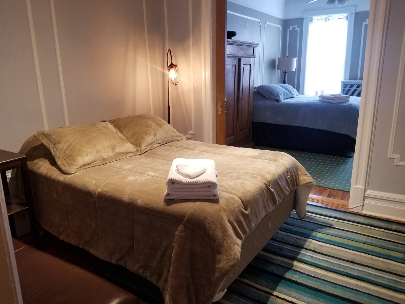 A cleaned living space